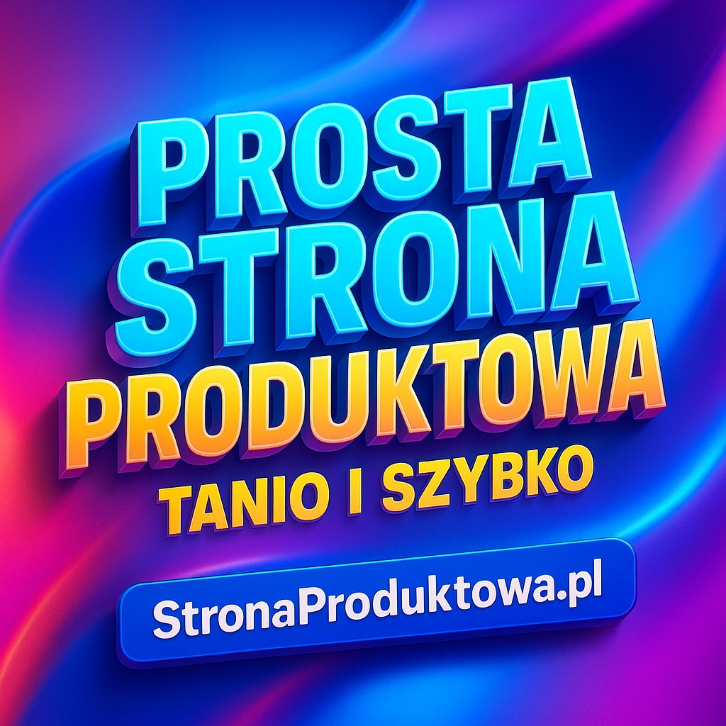 Prosta Strona Produktowa