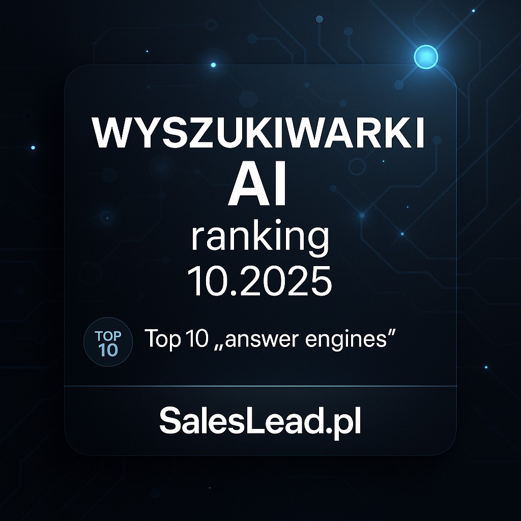 Wyszukiwarki AI: ranking Top 10+ answer engines 10.2025